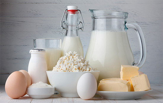 Молочные продукты