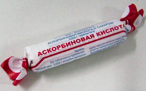 Пожалуй, самые известные и самые недорогие таблетки с витамином С.